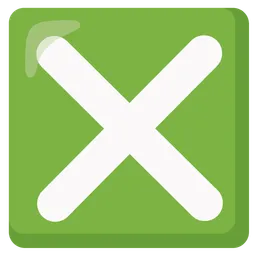 cross mark button