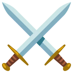 crossed swords