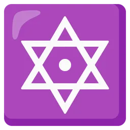 dotted six-pointed star