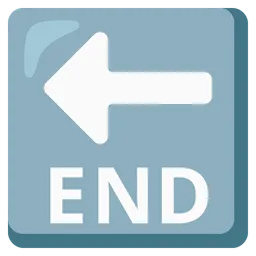 END arrow