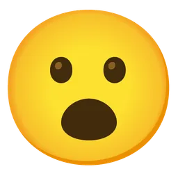 face with open mouth