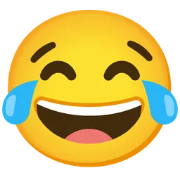 face with tears of joy