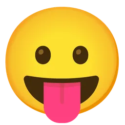 face with tongue