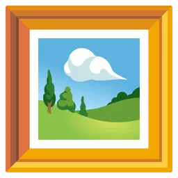 framed picture