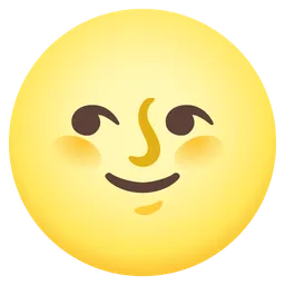 full moon face