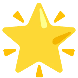 glowing star