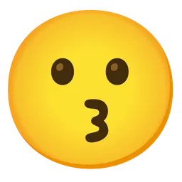kissing face