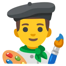 man artist