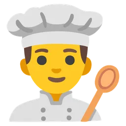 man cook