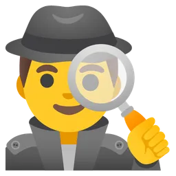 man detective