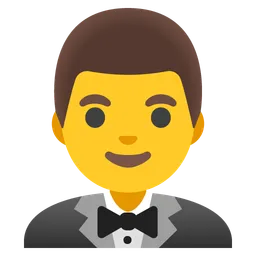 man in tuxedo