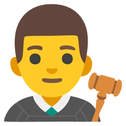 man judge