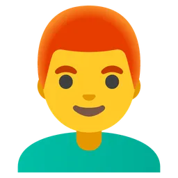 man: red hair