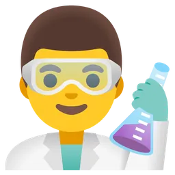 man scientist
