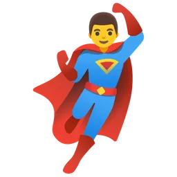 man superhero