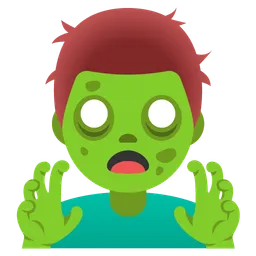 man zombie