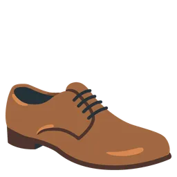 man’s shoe