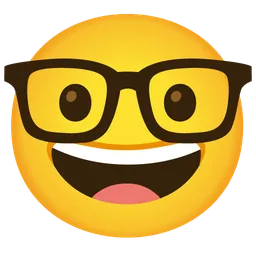 nerd face