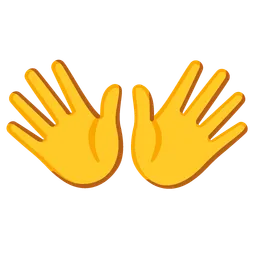 open hands