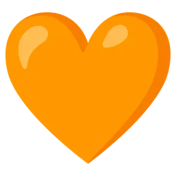 orange heart