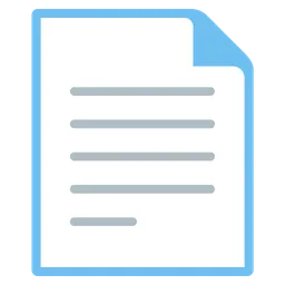 page facing up