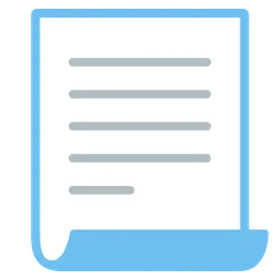 page with curl