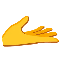 palm up hand
