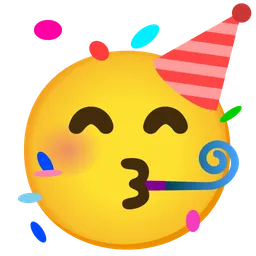 partying face