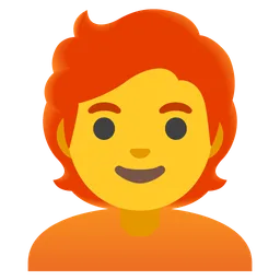person: red hair