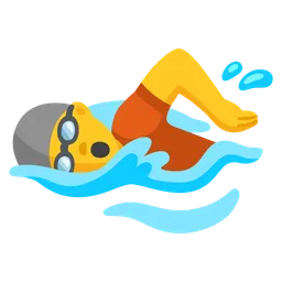 person swimming