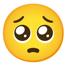 pleading face