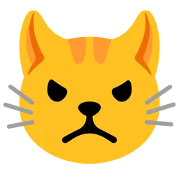 pouting cat
