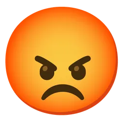 pouting face