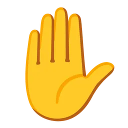 raised hand