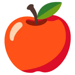 red apple