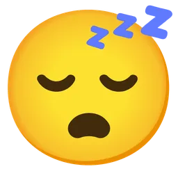 sleeping face