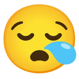 sleepy face