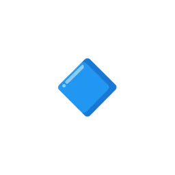 small blue diamond