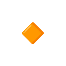 small orange diamond