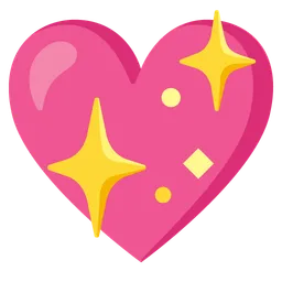 sparkling heart