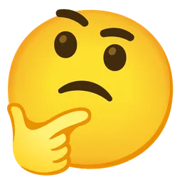 thinking face