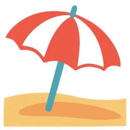 umbrella on ground