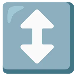 up-down arrow