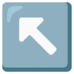 up-left arrow