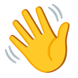 waving hand