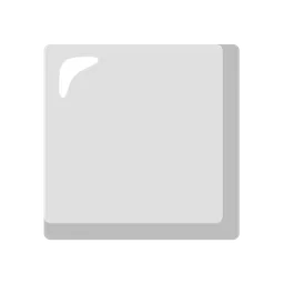 white medium square