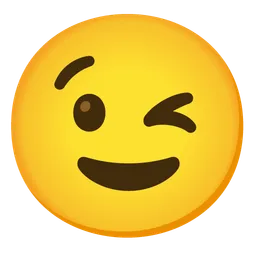 winking face