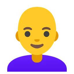 woman: bald