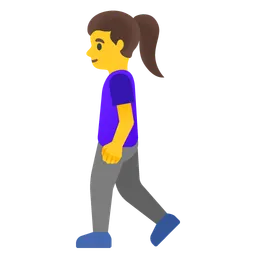 woman walking