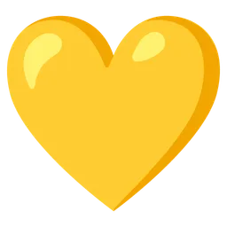 yellow heart
